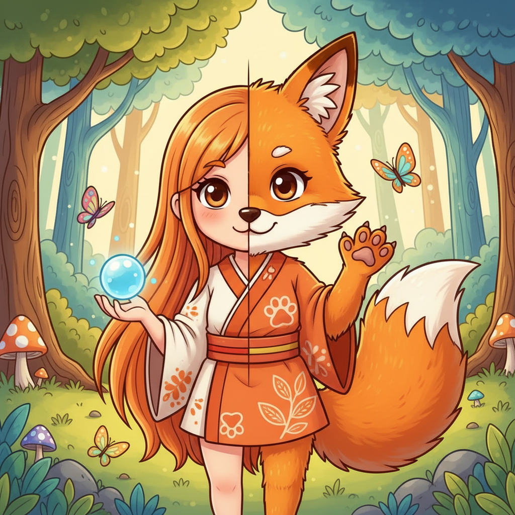 Dziewczyna-lis